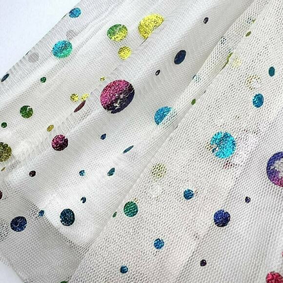 Stella McCartney Tulle Metallic Dots Skirt - Picture 2 of 7